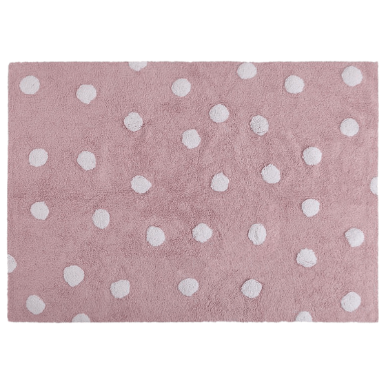 Lorena Canals - Dywan bawełniany Topos Rosa Pink 120 x 160 cm
