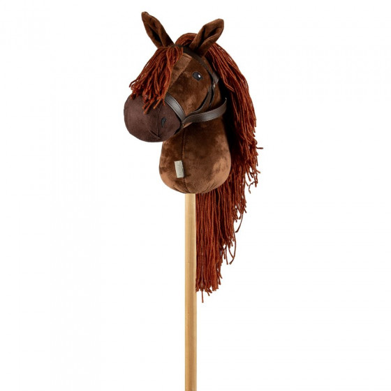 Brązowy Koń na kiju Hobby Horse - by Astrup