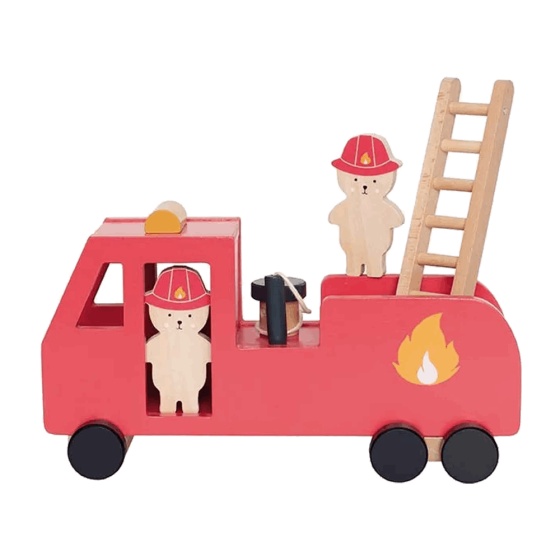 Drewniany wóz strażacki - Jabadabado