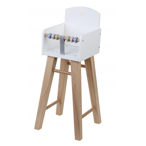 Drewniany krzesełko dla lalek - wysokie - by Astrup