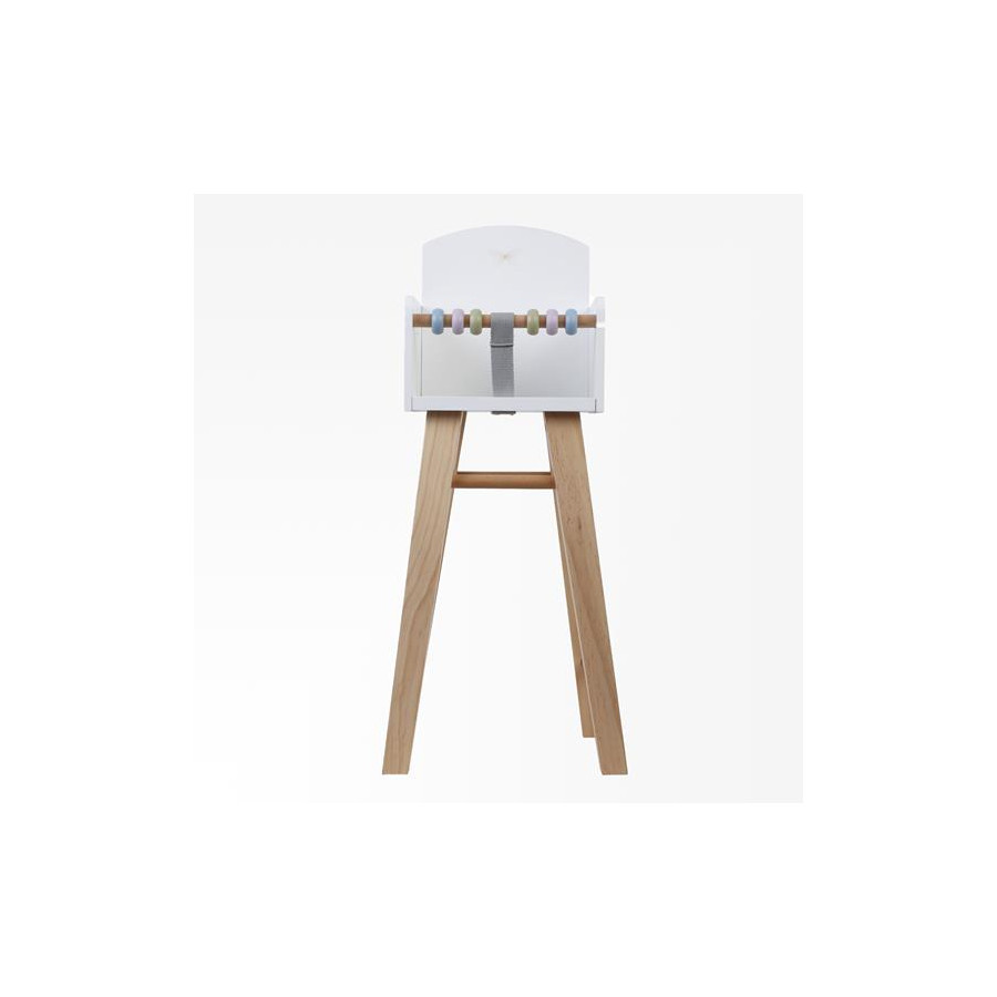 Drewniany krzesełko dla lalek - wysokie