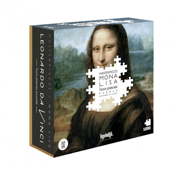 Puzzle Mona Lisa, Leonardo da Vinci 1000 el. - Londji