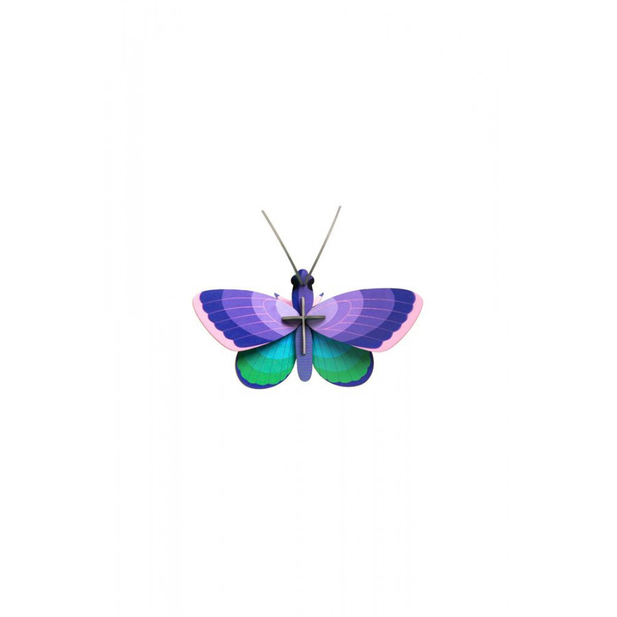 Dekoracja ścienna - Motyl Niebiesko Miedziany