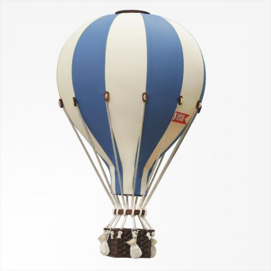 Balon Dekoracyjny Beżowo - Morski roz. L - Super Balloon