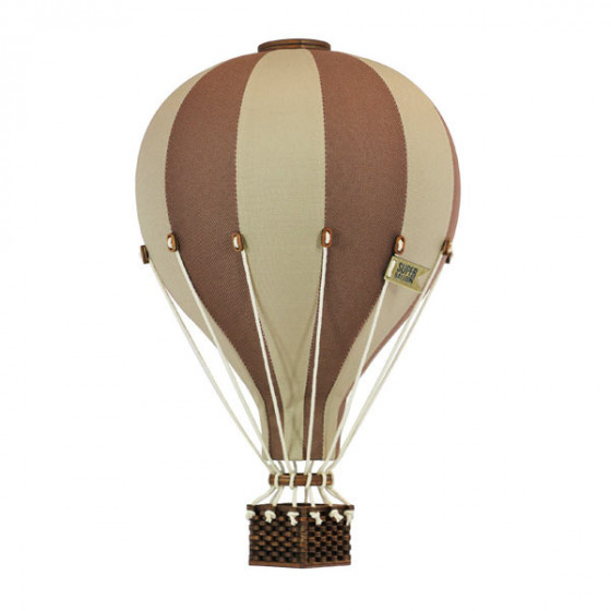 Balon Dekoracyjny Brązowo - Złoty roz. M - 33 cm - Super Balloon
