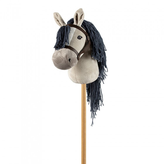 Szary Koń na kiju Hobby Horse - by Astrup