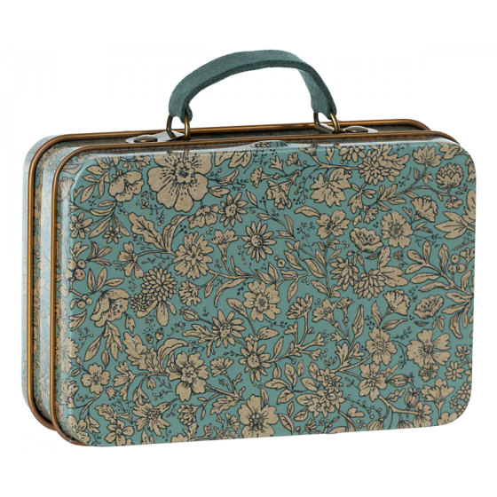 Metalowa walizka Blossom Blue