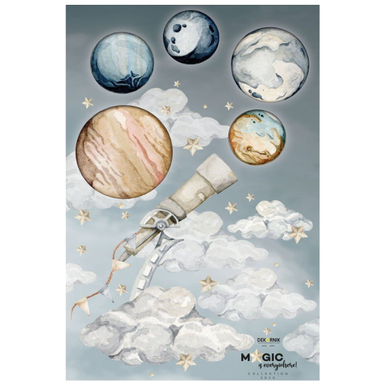 Naklejka dekoracyjna Niebo Galileusza
